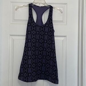 Lululemon Cool Racerback Mini Prisma Nightfall Black Grape